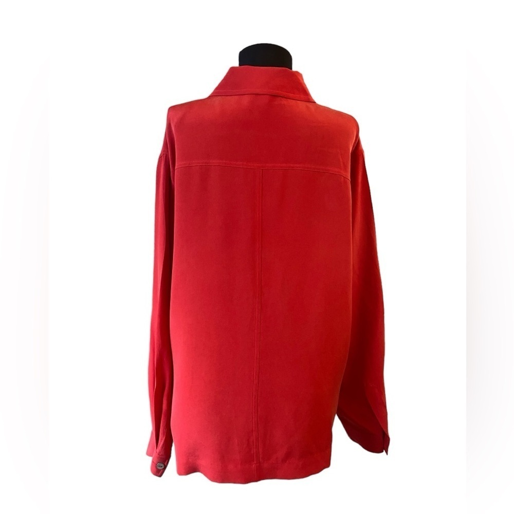 Chico's Design Button-down Silk Blouse - image 8